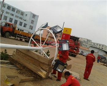 湖北廣場(chǎng)高桿燈-湖北鄂爾多斯