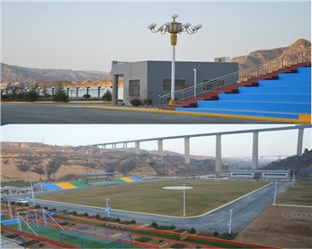 湖北廣場(chǎng)高桿燈、中華燈-湖北渭南合陽(yáng)特警訓(xùn)練基地廣場(chǎng)照明