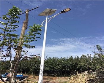 內(nèi)蒙古西安藍(lán)田縣竹峪鎮(zhèn)新農(nóng)村太陽能路燈